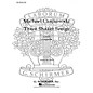 G. Schirmer 3 Shaker Songs SATB a cappella composed by M Czajkowski thumbnail