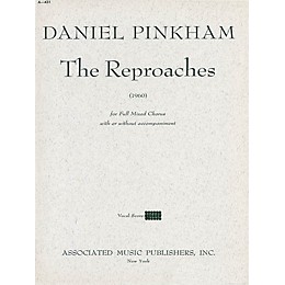 Associated Reproaches (1960) (SATB) SATB composed by Daniel Pinkham
