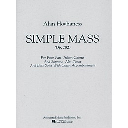 Associated Simple Mass (SATB) SATB composed by Alan Hovhaness