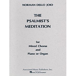 Associated Psalmist's Meditation (SATB) SATB composed by Norman Dello Joio