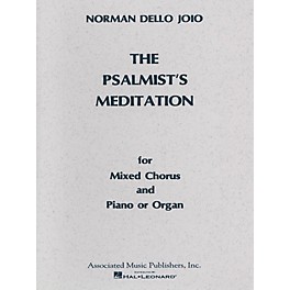 Associated Psalmist's Meditation (SATB) SATB composed by Norman Dello Joio