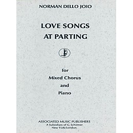 Associated Love Songs at Parting (SATB) SATB composed by Norman Dello Joio