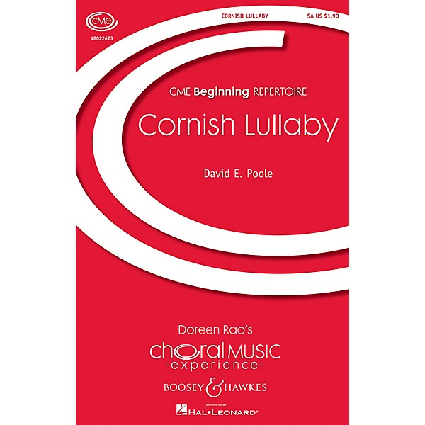 Boosey and Hawkes Cornish Lullaby (CME Beginning) SA composed by David Poole