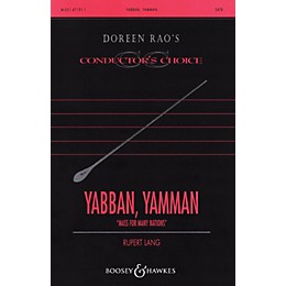 Boosey and Hawkes Yabban, Yamman (from Mass for Many Nations) CME Conductor's Choice     SATB composed by Rupert Lang