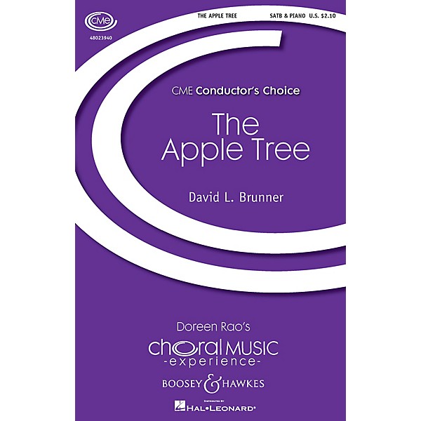 Boosey and Hawkes The Apple Tree (CME Conductor's Choice) SATB composed by David Brunner