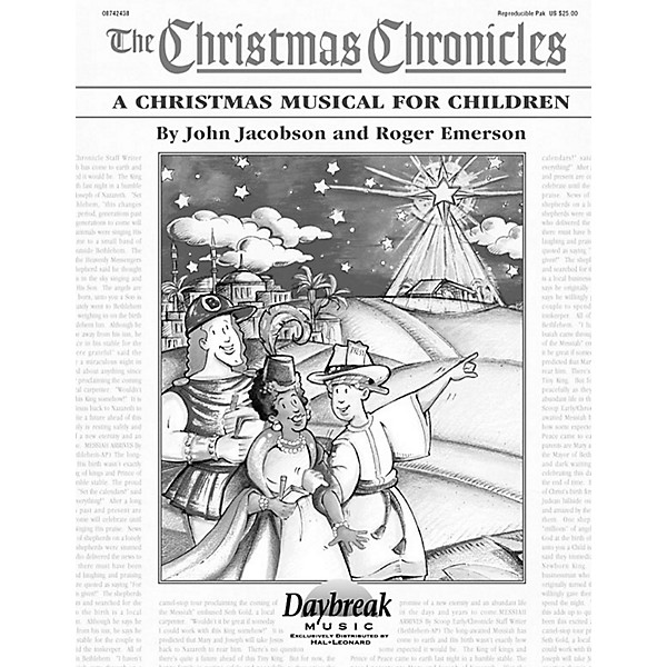 Daybreak Music The Christmas Chronicles REPRO PAK composed by Roger Emerson