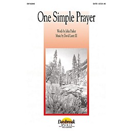 Daybreak Music One Simple Prayer 2-Part composed by John Parker