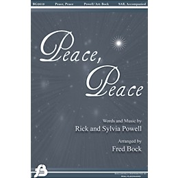 Fred Bock Music Peace, Peace SAB arranged by Fred Bock