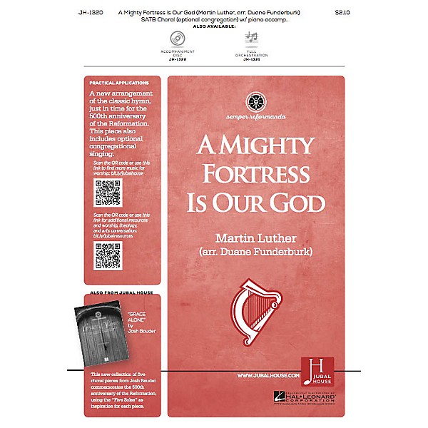 Jubal House Publications A Mighty Fortress Is Our God SATB arranged by Duane Funderburk