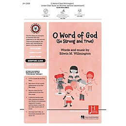 Jubal House Publications O Word of God (So Strong and True) (from The Five Solas) UNIS/2PT composed by Edwin M. Willmington