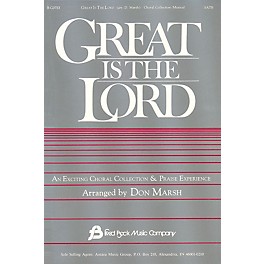 Fred Bock Music Great Is the Lord (Collection) SATB arranged by Don Marsh