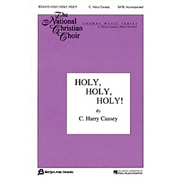 Fred Bock Music Holy, Holy, Holy SATB arranged by C. Harry Causey