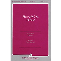 Fred Bock Music Hear My Cry, O God SATB composed by Tom Worrall