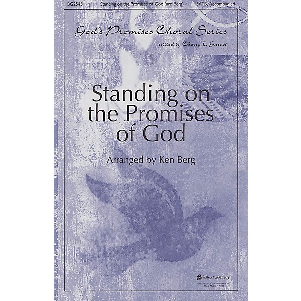 Fred Bock Music Standing on the Promises of God (God's Promises Choral Series) SATB arranged by Ken Berg