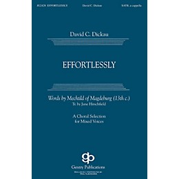 Gentry Publications Effortlessly SSAATTBB A Cappella composed by David Dickau