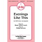 Fred Bock Music Evenings Like This SATB arranged by Phillip Keveren thumbnail