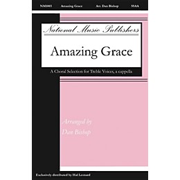 National Music Publishers Amazing Grace SSAA A Cappella arranged by Dan Bishop