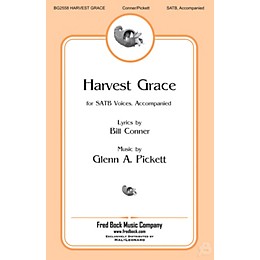 Fred Bock Music Harvest Grace SATB composed by Glenn Pickett