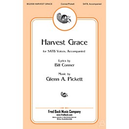 Fred Bock Music Harvest Grace SATB composed by Glenn Pickett