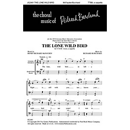 Gentry Publications The Lone Wild Bird TTBB A Cappella composed by Richard Burchard