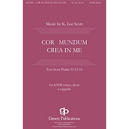 Gentry Publications Cor Mundum Crea In Me SSAATTBB A Cappella composed by K. Lee Scott