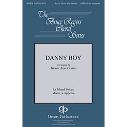 Gentry Publications Danny Boy SATB DV A Cappella arranged by Trevor Gomes
