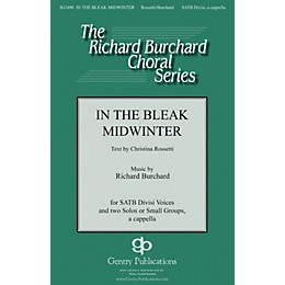 Gentry Publications In the Bleak Midwinter SATB DV A Cappella composed by Richard Burchard