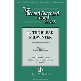 Gentry Publications In the Bleak Midwinter SATB DV A Cappella composed by Richard Burchard