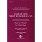 Fred Bock Music Lamb of God, What Wondrous Love SATB arranged by Allan Robert Petker thumbnail