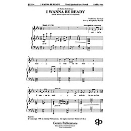 Raymond A. Hoffman Co. I Wanna Be Ready SATB arranged by Rosephanye Powell