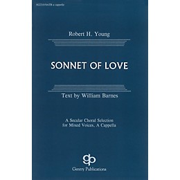 Fred Bock Music Sonnet of Love SATB composed by Robert H. Young