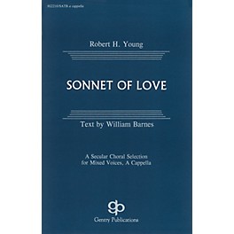 Fred Bock Music Sonnet of Love SATB composed by Robert H. Young