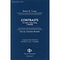 Fred Bock Music Contrasts SATB DV A Cappella composed by Robert H. Young thumbnail