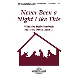 Shawnee Press Never Been a Night Like This 2 Part Mixed composed by Herb Frombach