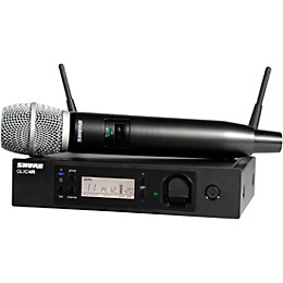 Open Box Shure GLXD24R/SM86 Advanced Wireless System with SM86 Microphone Level 2 Band 1, Black 194744315756