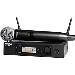 Open Box Shure GLXD24R/B58 Advanced Wireless System with BETA58 Microphone Level 2 Band 1 190839921024