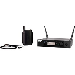Open Box Shure GLXD14R Advanced Wireless System with WL93 Lavalier Microphone Level 2 Band 1, Black 190839528452