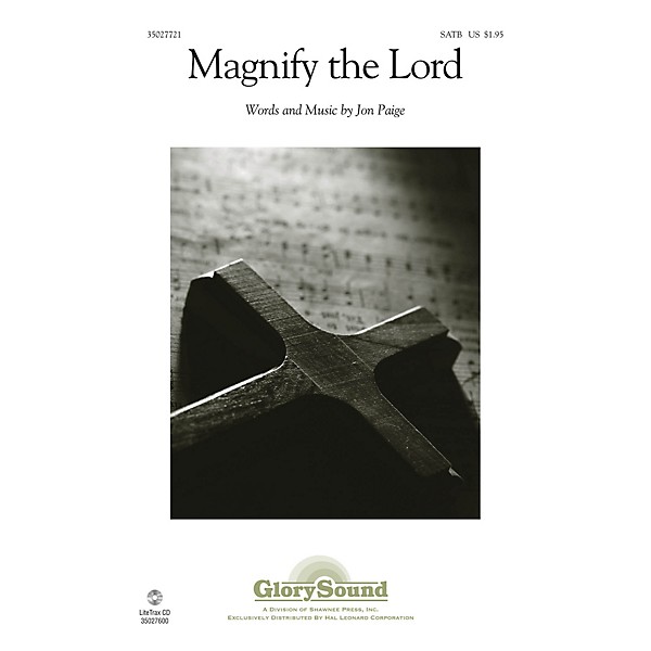 Shawnee Press Magnify the Lord SATB composed by Jon Paige