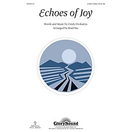Shawnee Press Echoes of Joy 2PT TREBLE arranged by Brad Nix