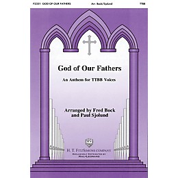 H.T. FitzSimons Company God of Our Fathers TTBB arranged by Fred Bock