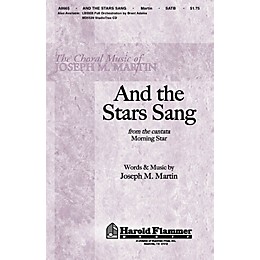 Shawnee Press And the Stars Sang (from Morning Star) SATB composed by Joseph M. Martin