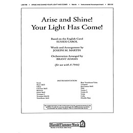 Shawnee Press Arise and Shine! Your Light Has Come! (from Journey of Promises) Score & Parts arranged by Brant Adams