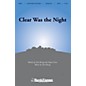 Shawnee Press Clear Was the Night SATB composed by Don Besig thumbnail