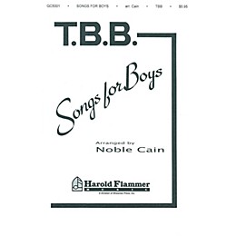 Shawnee Press Songs for Boys TTB arranged by Noble Cain
