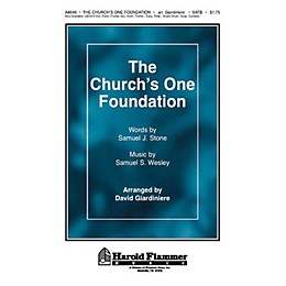 Shawnee Press The Church's One Foundation SATB arranged by David Giardiniere