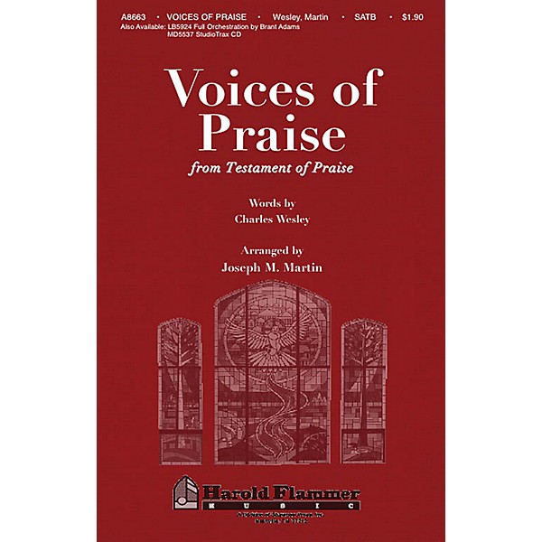 Shawnee Press Voices of Praise (from Testament of Praise) SATB arranged by Joseph M. Martin