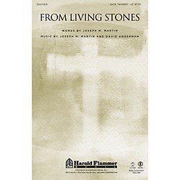 Shawnee Press From Living Stones SATB, TRUMPET composed by Joseph M. Martin