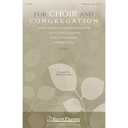 Shawnee Press For Choir and Congregation, Volume 1 SATB, PIANO AND ORGAN arranged by Patti Drennan