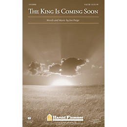 Shawnee Press The King Is Coming Soon SA(T)B composed by Jon Paige