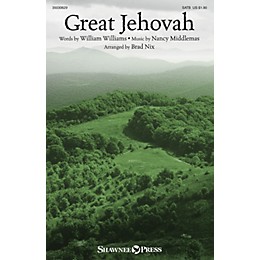 Shawnee Press Great Jehovah SATB arranged by Brad Nix